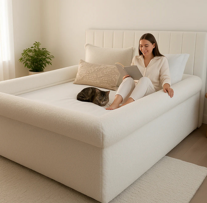 COMFORA™ BORDERED BED SHEET